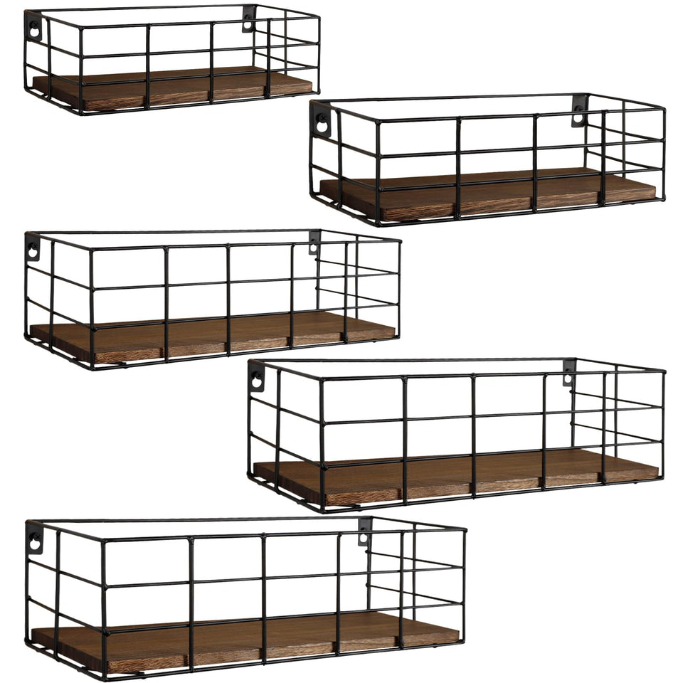 Fixwal hanging shelves on-wall display for organized space.