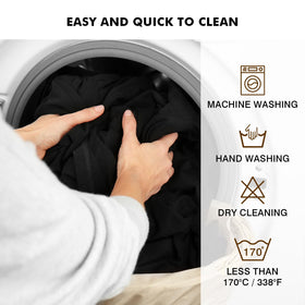 Fixwal machine-washable chair slipcover ready for easy maintenance.