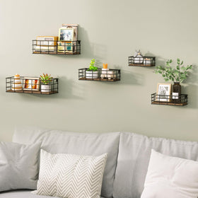 Fixwal multisize shelves layout on-wall demonstrates versatile configurations.