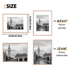 Fixwal natural frame with shatterproof glass demonstrates durability for everyday use