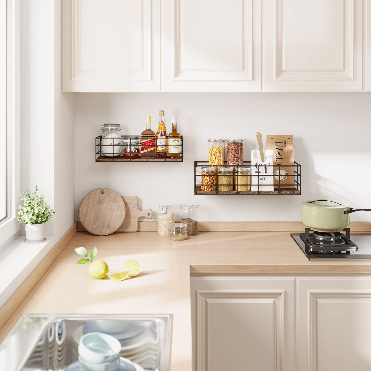 Fixwal space-saving wall storage enhances neatness and display options