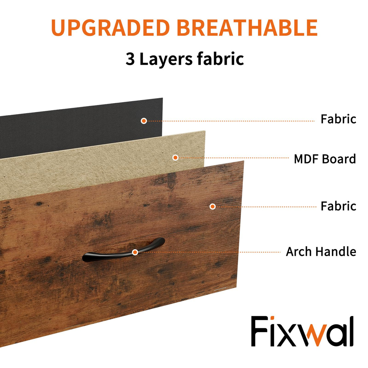 Fixwal tall dresser safety image shows anti-tip accessories for family protection.
