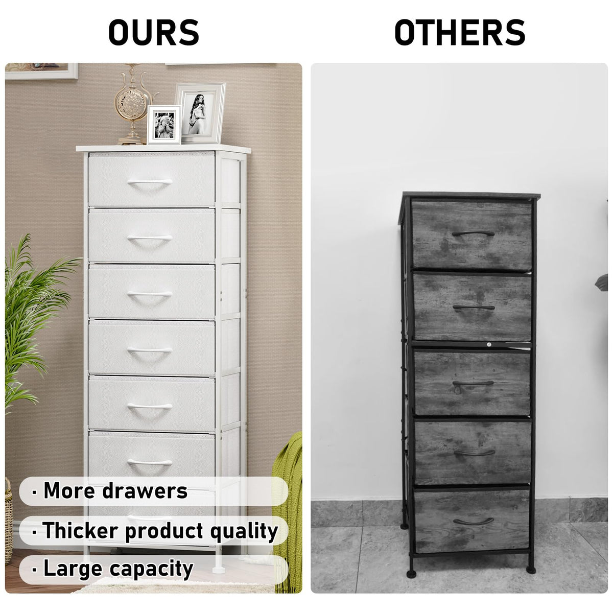 Fixwal dresser in an entryway illustrating versatile storage solution
