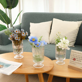 Fixwal centerpieces ready: thick glass vases for weddings and table decor