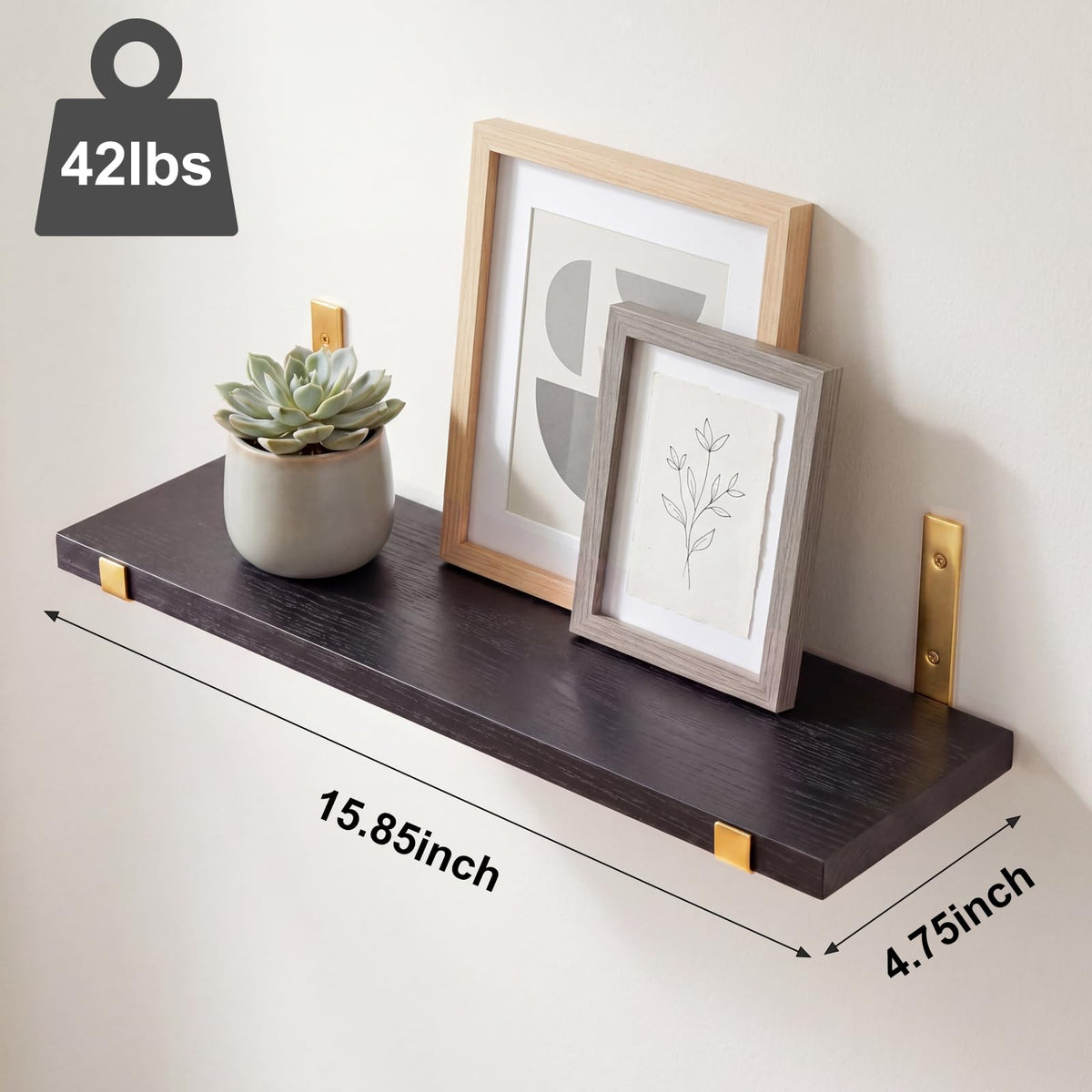 Fixwal wall shelves brackets closeup highlights sturdy hardware for long-lasting support