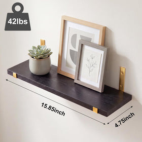 Fixwal wall shelves brackets closeup highlights sturdy hardware for long-lasting support