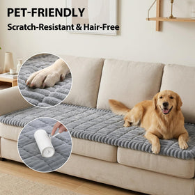 Fixwal waterproof backing blocks urine and spills to protect your couch.