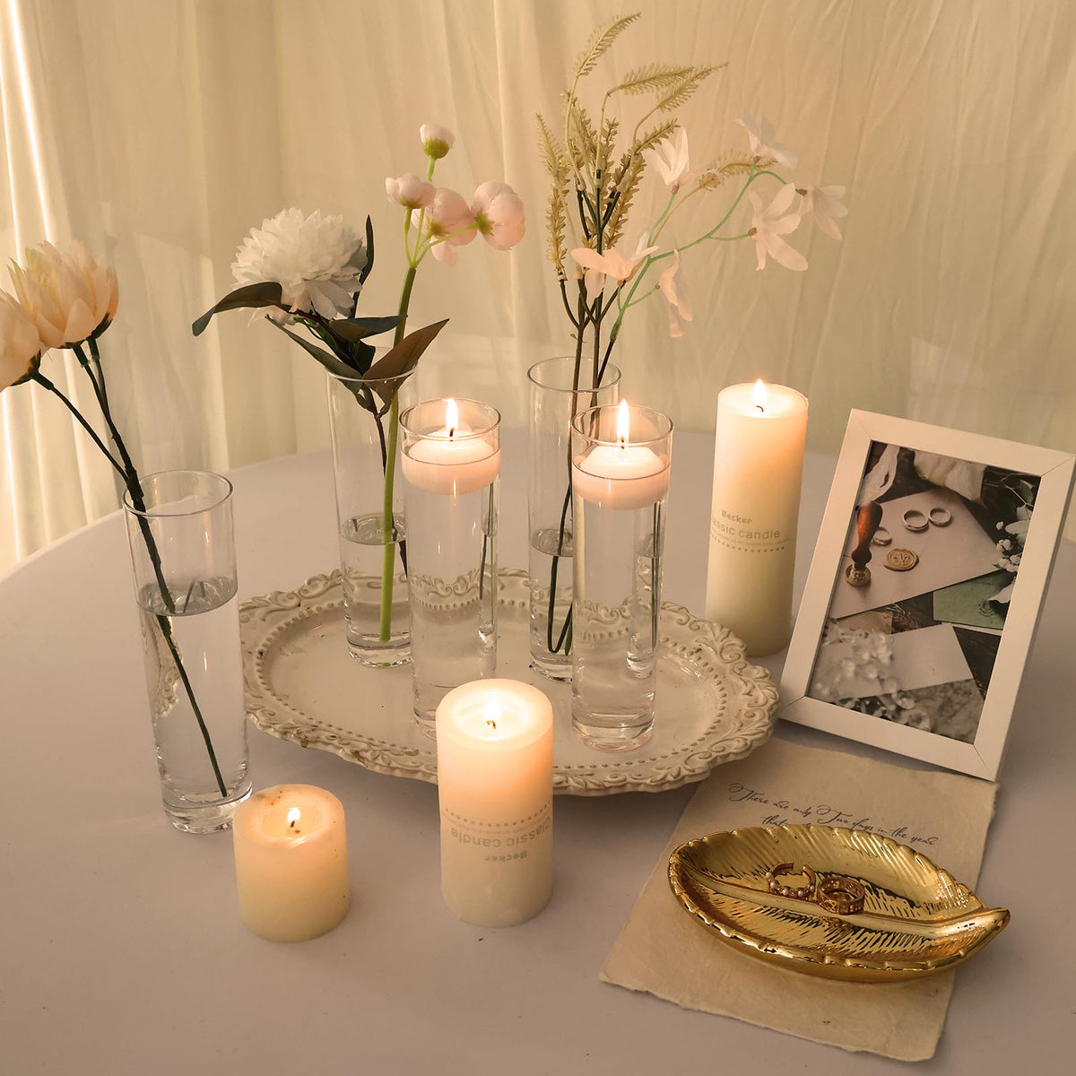 Fixwal wedding decor vases in bulk, perfect for reception centerpieces and party decor.