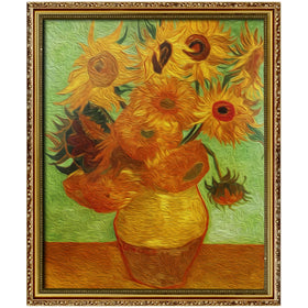 FJXMFRAME gold 16x20 baroque frame on wall for elegant display of photos
