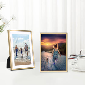 Fkvat 3x5 photo with mat inside frame for customization