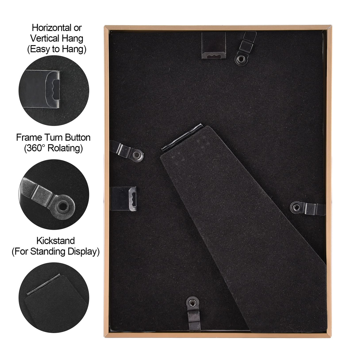 Fkvat frame shown vertical and horizontal orientation