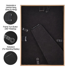 Fkvat frame shown vertical and horizontal orientation