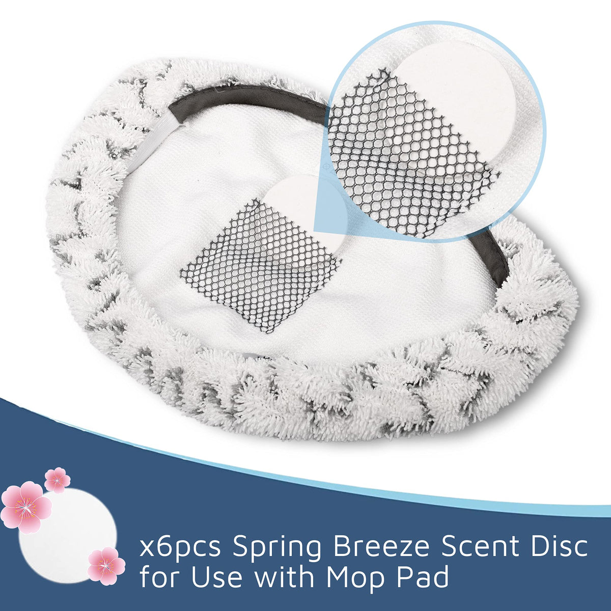 Flammi scent discs for Bissell PowerFresh add a fresh aroma while you mop.