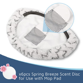 Flammi scent discs for Bissell PowerFresh add a fresh aroma while you mop.