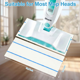 Flammi microfiber pad for Shark S3250—thick microfiber traps grime.