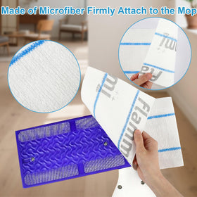Flammi microfiber pad for Shark S3251—versatile 12-inch mop head compatibility.