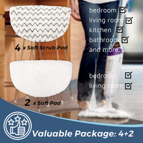 Flammi soft pad for Bissell PowerFresh offers gentle daily cleaning.