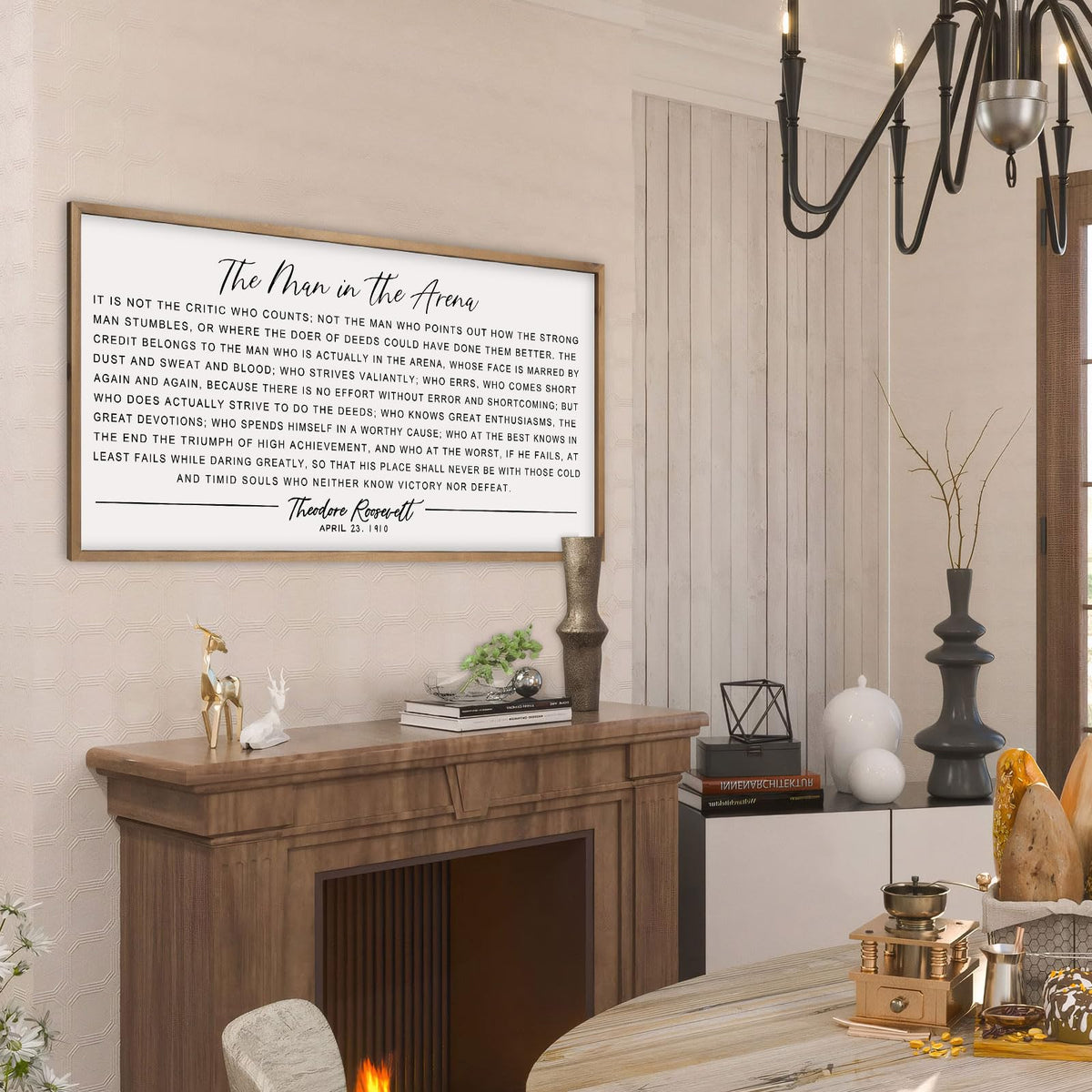 flangairy office wall art accent for desks and study spaces