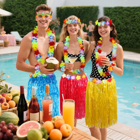 Flareyer tropical decor bulk image highlights complete party ambience and Instagram-ready scenes.