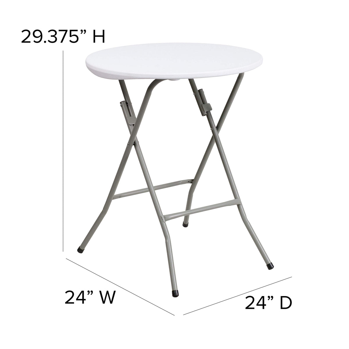 Flash Furniture Elon 180 lb weight capacity for reliable support.