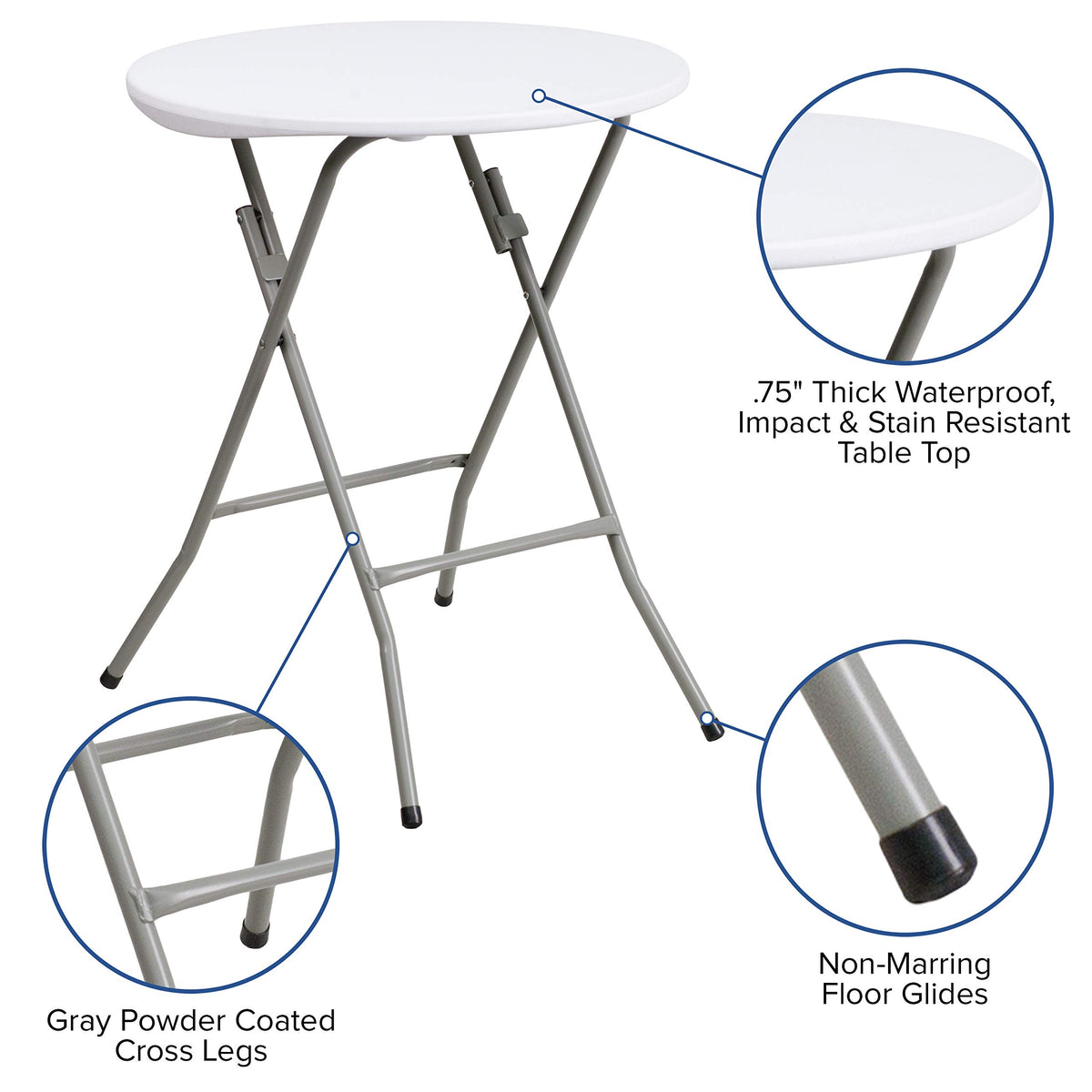 Flash Furniture Elon indoor outdoor use, versatile for various gatherings.