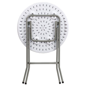 Flash Furniture Elon ready-for-events table setup for quick use.