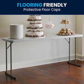 Flash Furniture Kathryn no-assembly design ensures quick setup right out of the box.