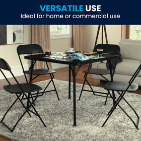 Flash Furniture Madelyn ideal for games and casual gatherings