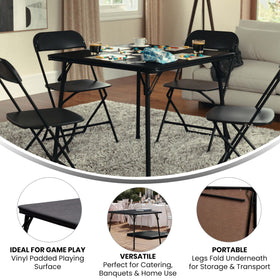 Flash Furniture Madelyn portable folding design for quick setup