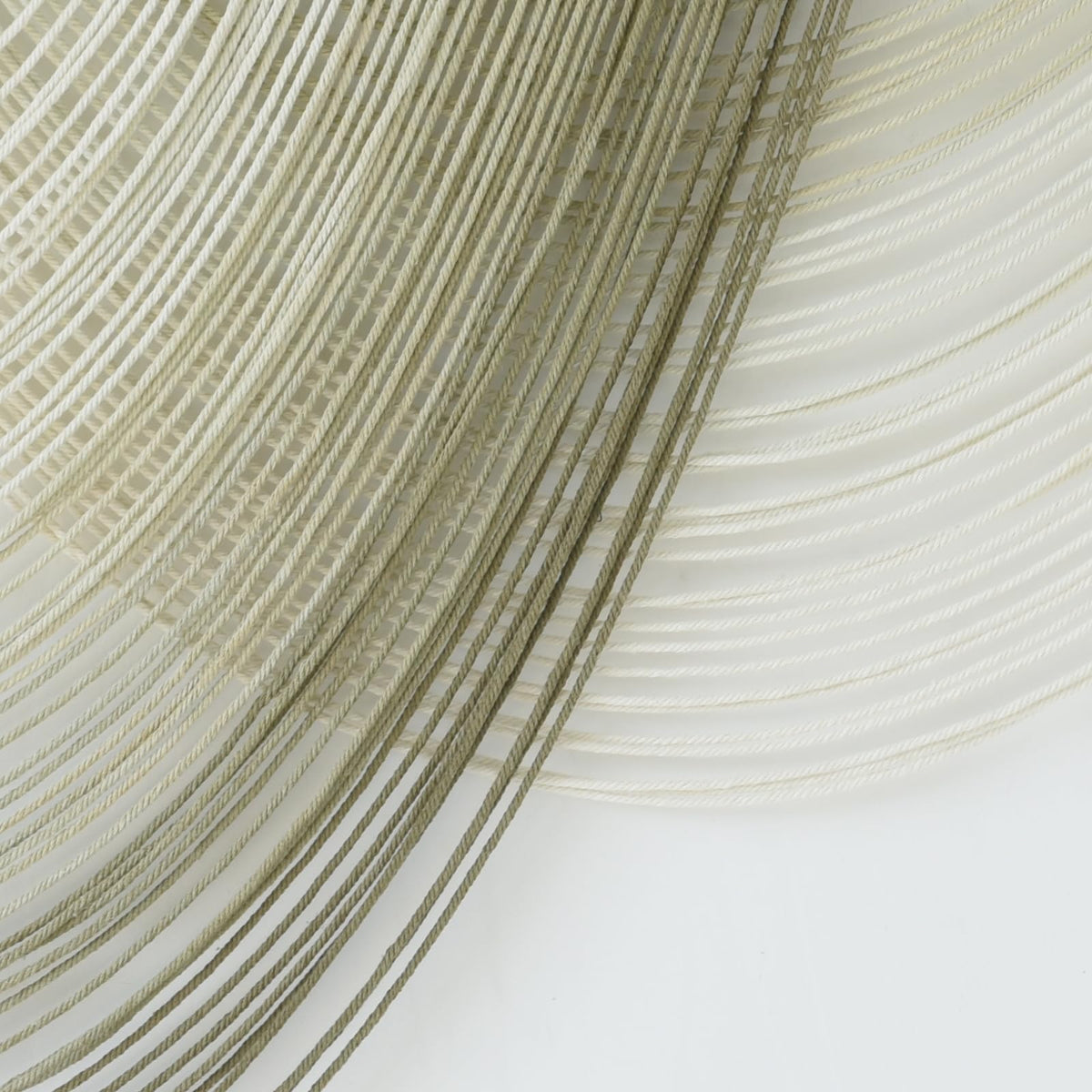 Flber moss green ombre decor enhances boho or modern interiors.