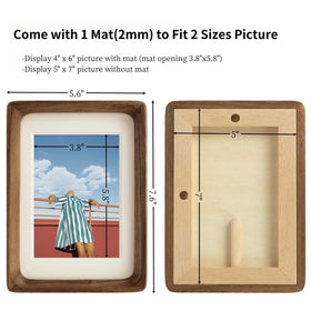 FLECHAZO backboard with pop-out design simplifies photo swapping.