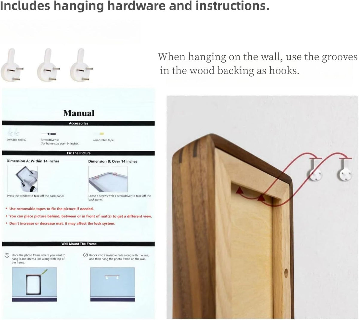 FLECHAZO wooden dowel stand enables easy tabletop setup in any orientation.