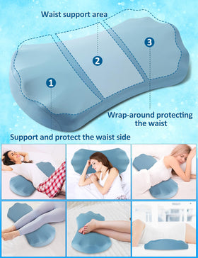 Fledano pillow stays in place while tossing and turning.