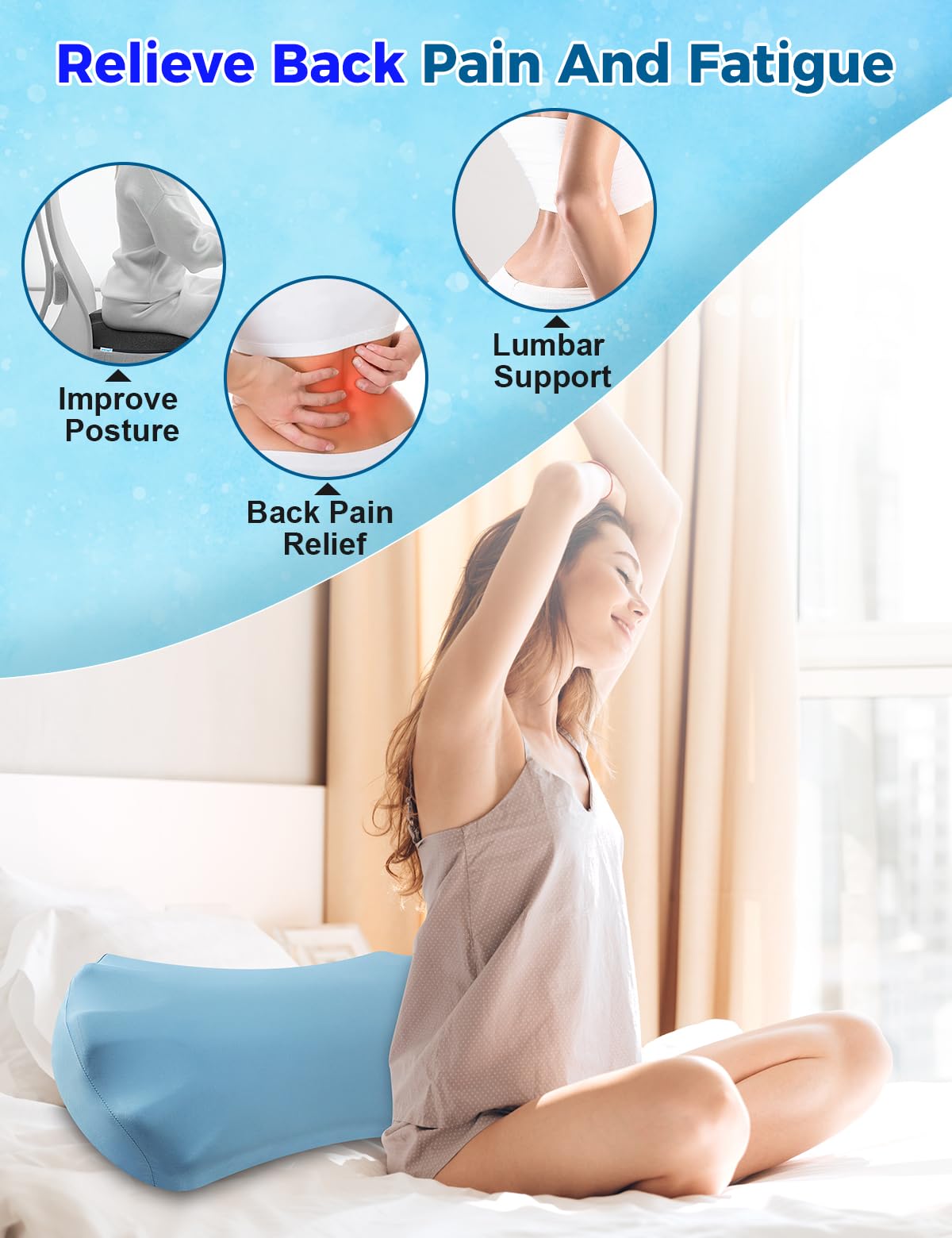Fledano washable cover for easy cleaning and freshness.