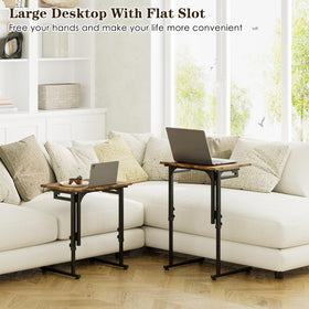 Fleecy day warm brown finish adds cozy style to living areas