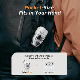 FLEXTAILGEAR Max Pump 3 is ultra-light and portable for travel.