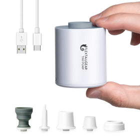 FLEXTAILGEAR Tiny Pump ultra-mini design for easy on-the-go inflating.