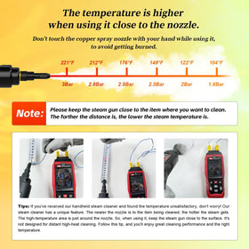 Flgocexs long power cord and hose extend reach for safer cleaning