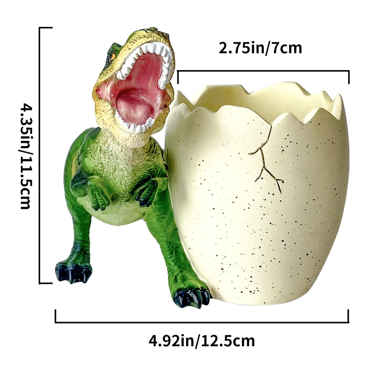 FlidRunest dinosaur bathroom organizer keeps small items tidy and accessible.