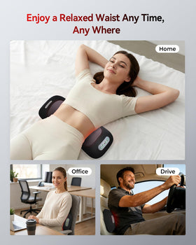 FliKEZE 5000mAh rechargeable battery enables cordless use anywhere.
