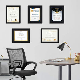 Flocey 8.5x11 frame set as a gift-ready office decor option.