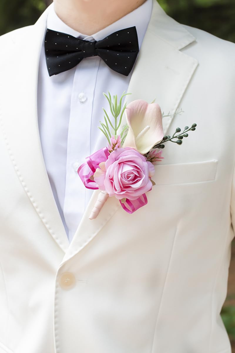 Floinla formal accessories elevate photos and decor with lasting artificial blooms.