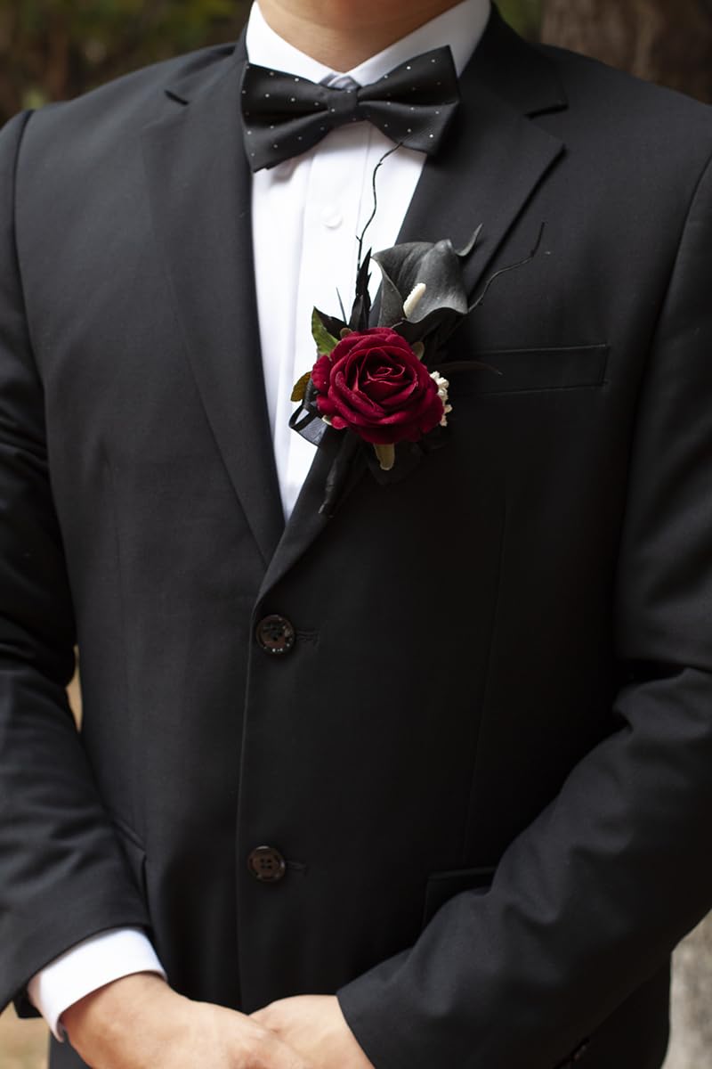 Floinla formal accessory set worn with suit and dress for elegance