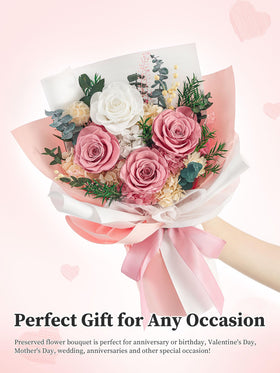 Flomoon birthday gift roses as a romantic keepsake that lasts