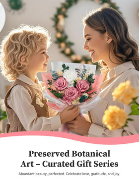 Flomoon Mother's Day gift bouquet preserves sentiment with lasting beauty