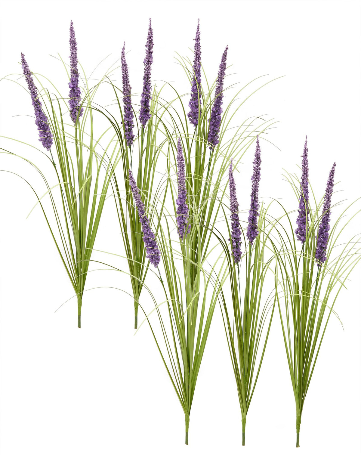 FlorisDecor 24 inch faux lily turf adds lush greenery to elegant planters