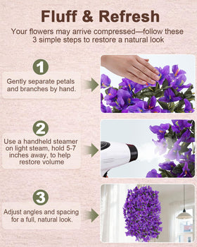 Florispera front porch display using four bundles for curb appeal
