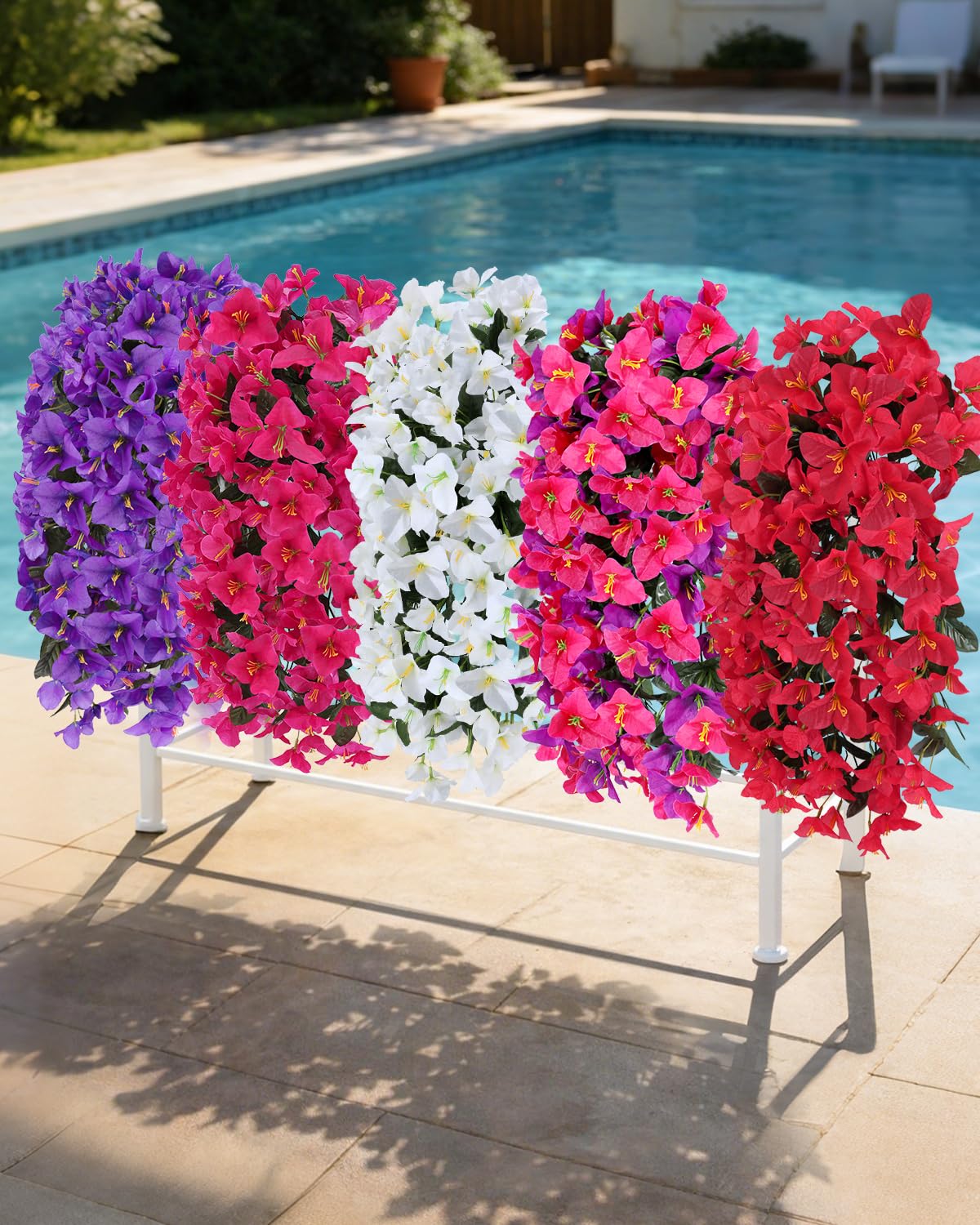 Florispera hanging basket setup showcasing easy DIY garden decor