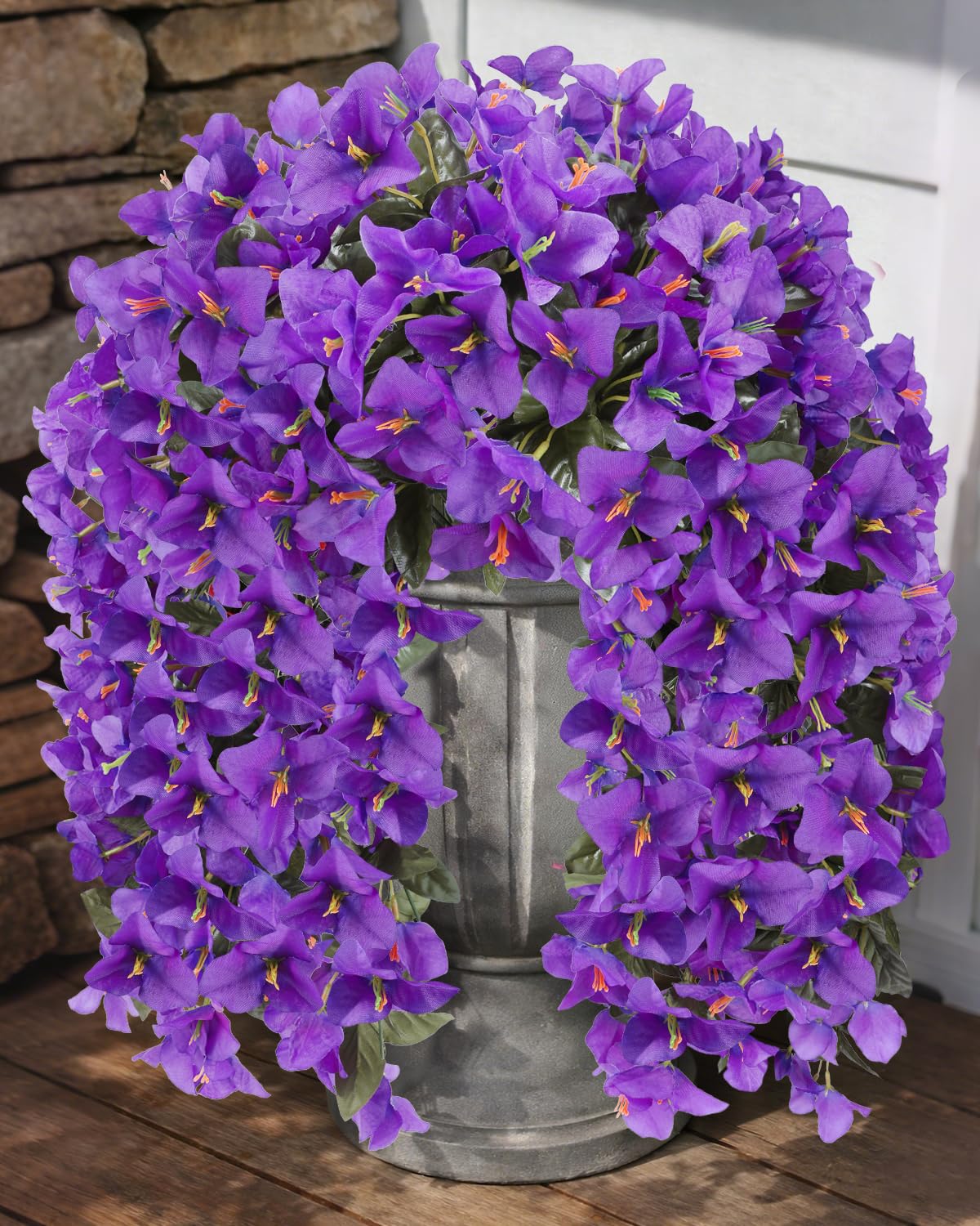 Florispera bougainvillea outdoor purple bundle with UV-stable petals for sunny porches
