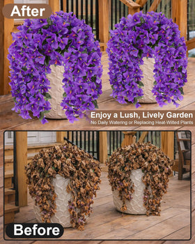 Florispera window box arrangement with UV color that lasts